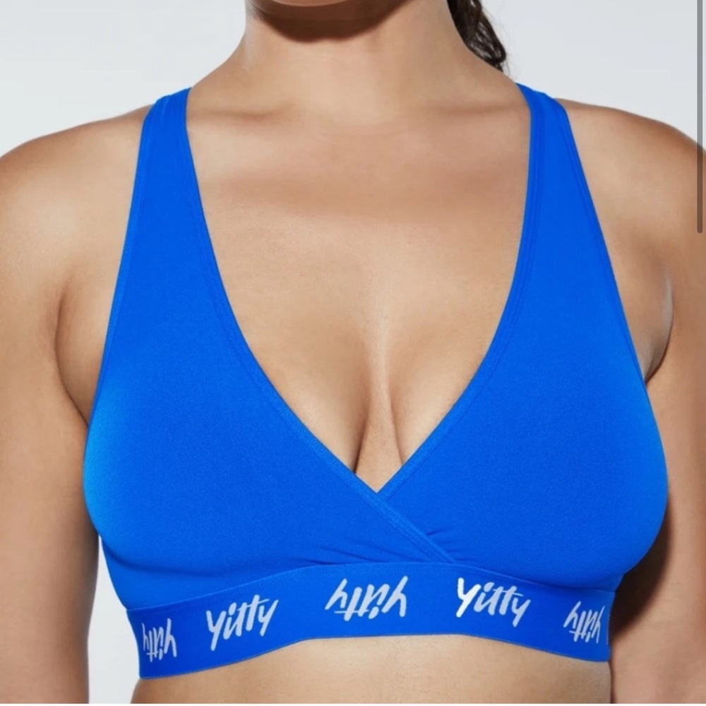 NWT Limited Edition Blue FABLETICS YITTY BRALETTE - Lizzo collab